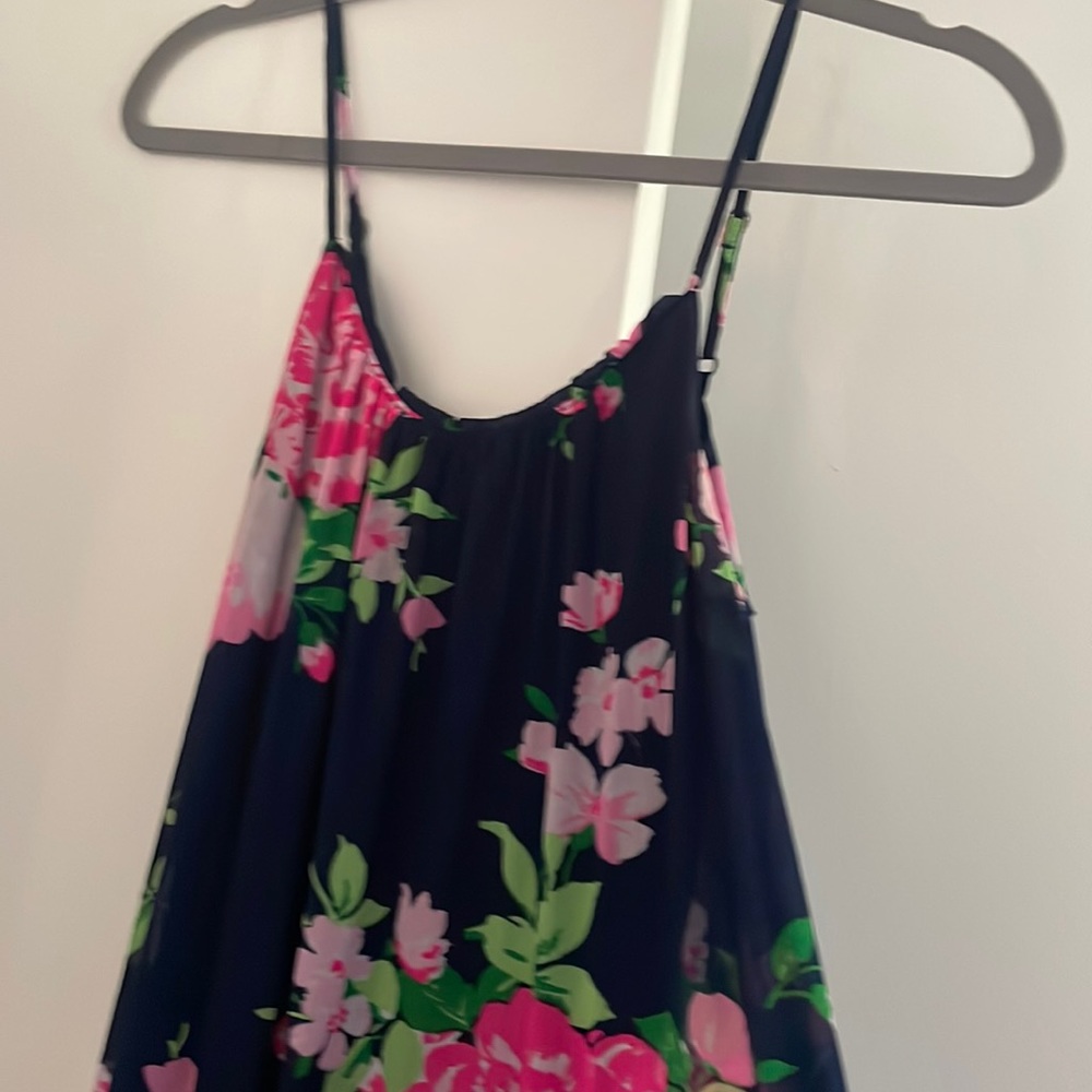 Floral long top